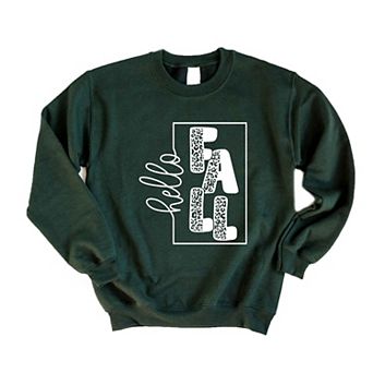 Hello Fall Square Sweatshirt