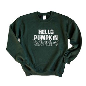 Hello Pumpkin Distressed Sweatshirt