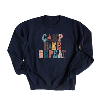 Camp Hike Repeat Sweatshirt