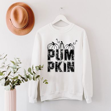 Pumpkin Distressed Sweatshirt