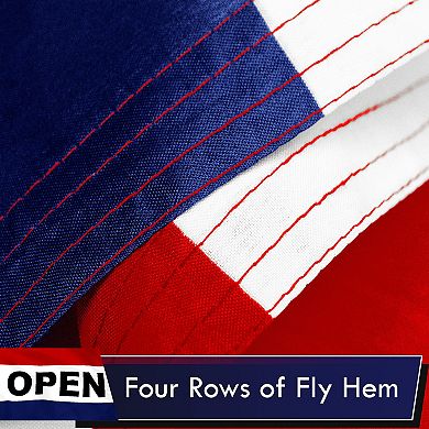 G128 2 Pack Open 100D 3x5 Ft Printed Polyester Flags