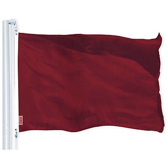 G128 Burgundy 150D 2.5x4 Ft Printed Polyester Flag