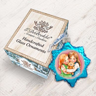 Sister's Love Mercury Glass Christmas Ornaments by G. Debrekht - Christmas Décor