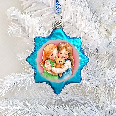 Sister's Love Mercury Glass Christmas Ornaments by G. Debrekht - Christmas Décor