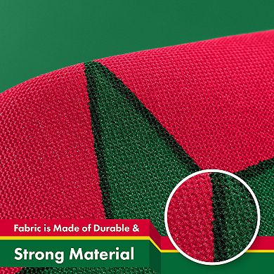 G128 Dominica 150D 3x5 Ft Printed Polyester Flag