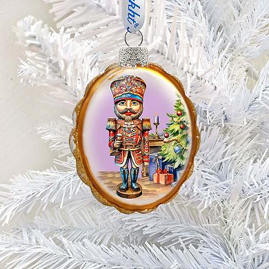 Nutcracker Mercury Glass Christmas Ornaments by G. Debrekht - Christmas Décor