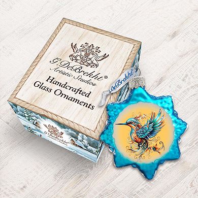 Fairy Bird Mercury Glass Christmas Ornaments by G. Debrekht - Christmas Décor
