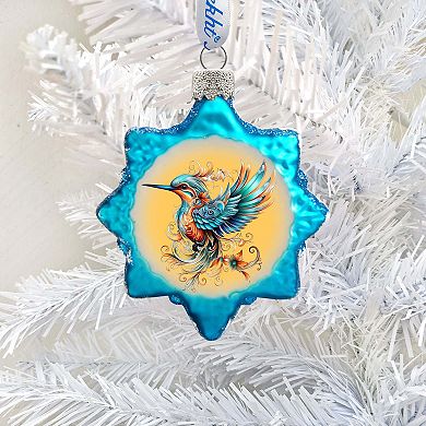 Fairy Bird Mercury Glass Christmas Ornaments by G. Debrekht - Christmas Décor