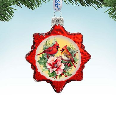 Christmas Wreath Mercury Glass Ornaments by G. Debrekht - Christmas Décor