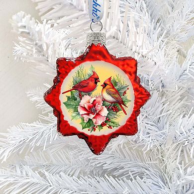 Christmas Wreath Mercury Glass Ornaments by G. Debrekht - Christmas Décor
