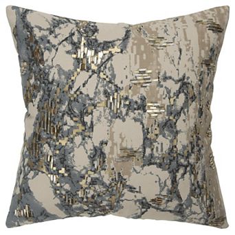 Rizzy Home Aston 20" X 20" Down Throw Pillow