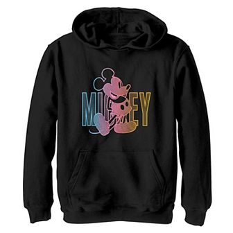 Disney's Mickey Mouse Girls 7-16 Gradient Outline Graphic Hoodie