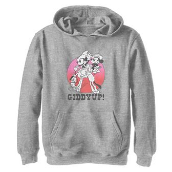 Disney's Mickey and Friends Disney's Mickey Mouse Girls 7-16 And Minnie Giddyup Circle Portrait Graphic Hoodie