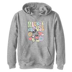 Oversized Printed Sweatshirt - Cream/Mickey Mouse - Ladies