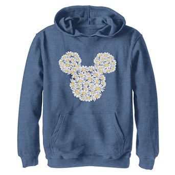 Disney's Mickey Mouse Girls 7-16 Flower Head Graphic Hoodie