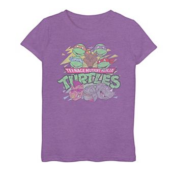 Girls 7-16 Teenage Mutant Ninja Turtles Heroes VS Villains Graphic Tee