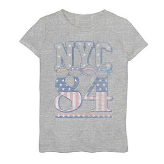 Girls Teenage Mutant Ninja Turtles American 1984 Graphic Tee