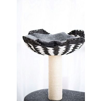 PETPALS GROUP Ace Modern & Contemporary Handwoven Cat Tree