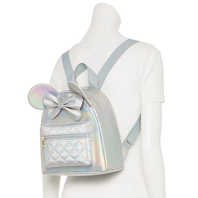 Women's Disney 100th Minnie Mouse Pearl Iridescent PU Mini Backpack