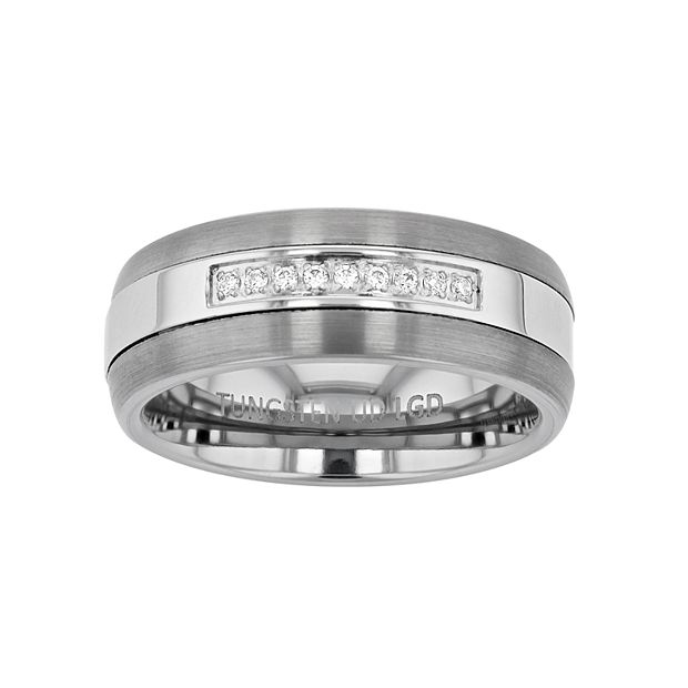 Kohls mens hot sale tungsten rings