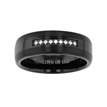 Diamond Brilliance Men's 1/10 Carat T.W. Lab-Created Diamond Band Ring