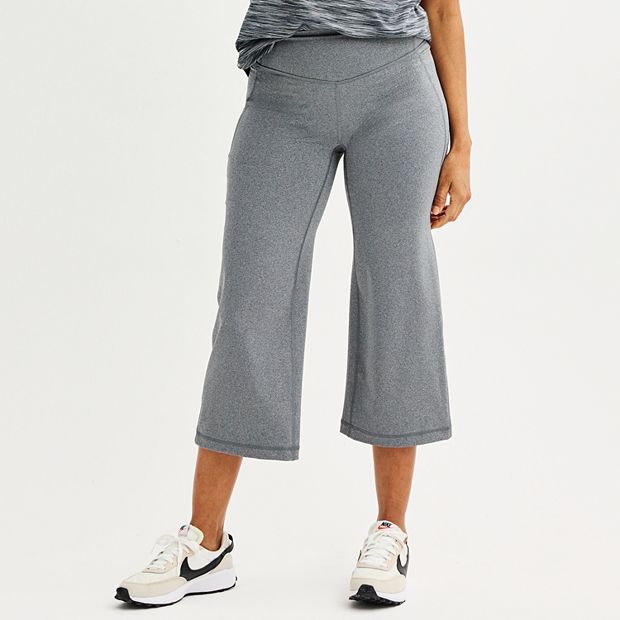 パンツ KHOKI Wide-leg cropped pants Gray Wide-leg cropped pants Gray – EYE/KHOKI