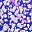 Blue Mosaic Dot