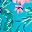 Turquoise Floral