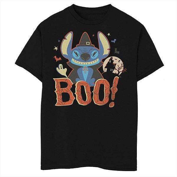 Disney's Lilo & Stitch Boys Boo Vampire Stitch Tee