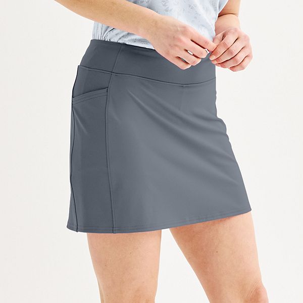 Women's Tek Gear® Ultrastretch Skort - Heritage Gray (SMALL)