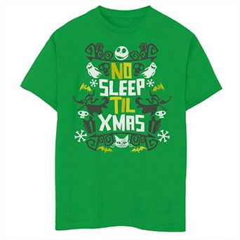 Disney's The Nightmare Before Christmas Boys No Sleep Til Christmas Tee