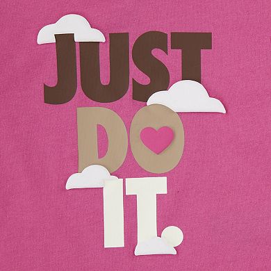 Toddler Girls Nike Swoosh "Just Do It." Graphic Tee