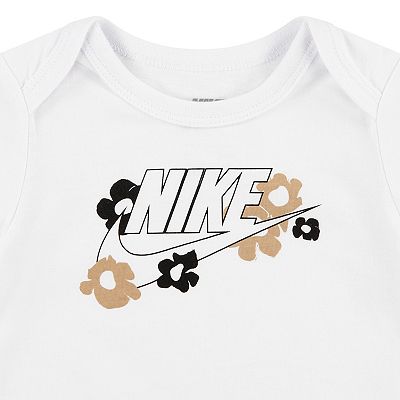 Baby Girls Nike Floral Bodysuit and Leggings Set