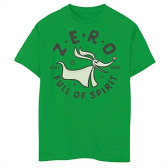 Boys 8-20 Disney's The Nightmare Before Christmas Zero Full Of Spirit Graphic Tee