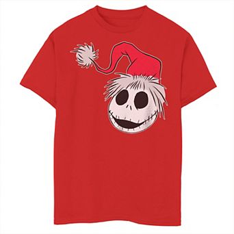 Disney's The Nightmare Before Christmas Boys Santa Claus Jack Tee