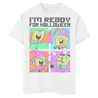 Boys 6-20 SpongeBob SquarePants Ready For Halloween Graphic Tee