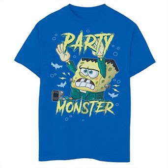 Boys 6-20 SpongeBob SquarePants Party Monster Graphic Tee