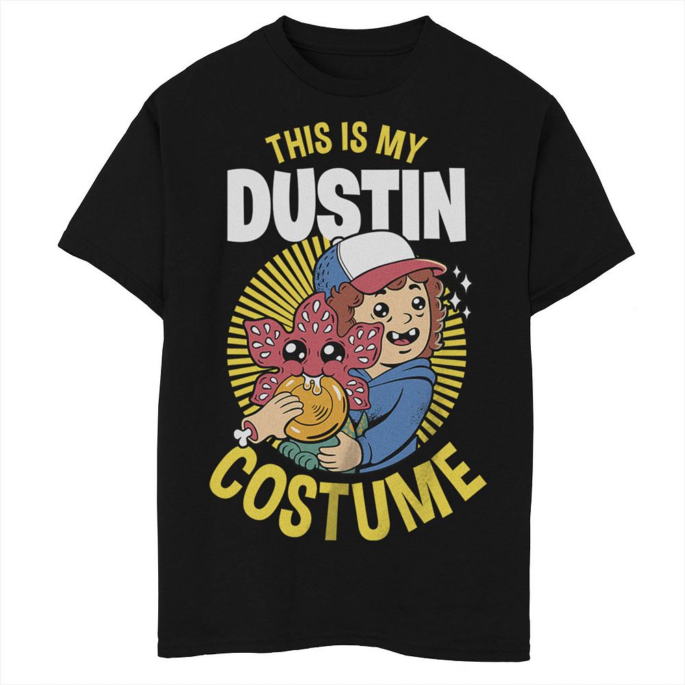 Boys 6-20 Stranger Things My Dustin Costume Graphic Tee
