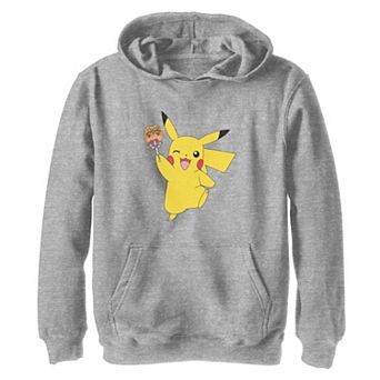 Boys 8-20 Pokemon Pikachu With Caramel Apple Graphic Hoodie
