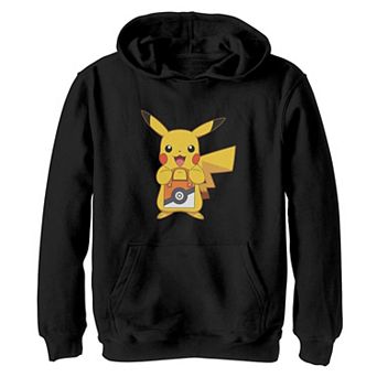 Boys 8-20 Pokemon Pikachu Trick Or Treat Bag Graphic Hoodie