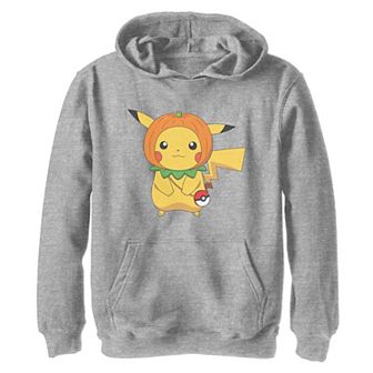 Boys 8-20 Pokemon Pikachu Pumpkin Hat Graphic Hoodie
