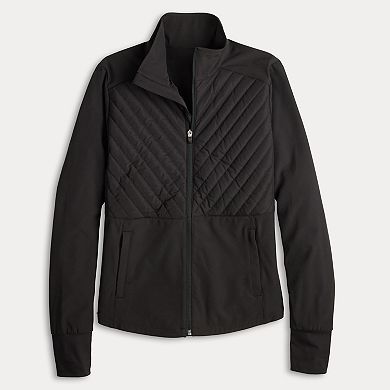 Women's Tek Gear® Woven Mixed Media Jacket