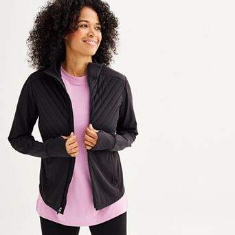 Women's Tek Gear® Woven Mixed Media Jacket