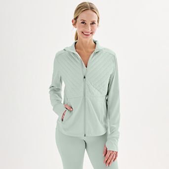 Women's Tek Gear® Woven Mixed Media Jacket