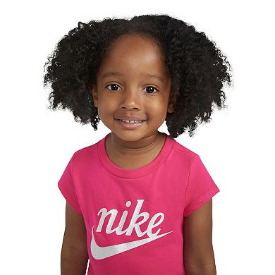 Toddler Girls Nike Futura Logo Graphic Tee