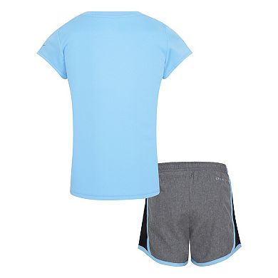 Girls 4-6x Nike Dri-FIT "Love To Play" Graphic Tee & Shorts Set