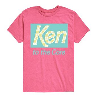 Boys 8-20 Barbie Ken Pastel Checker Fill Tee