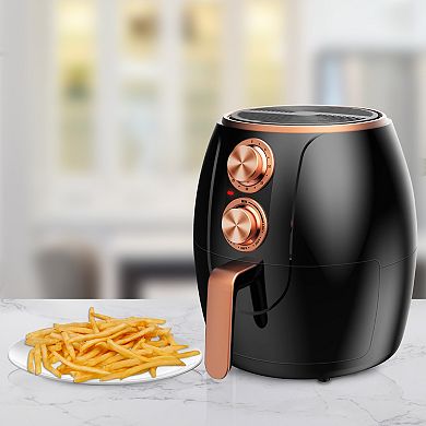 Brentwood 3.2 Quart Electric Air Fryer with Timer and Temp Control
