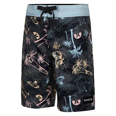 Boys 4-20 Hurley Volcano Doodle Boardshorts