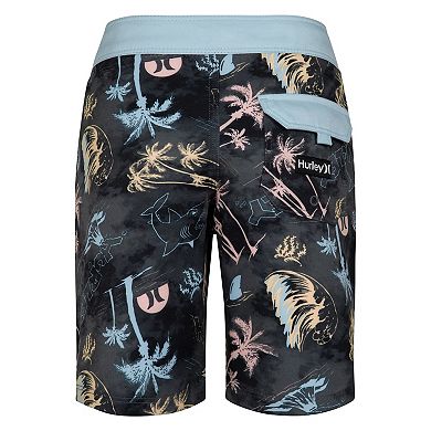 Boys 4-20 Hurley Volcano Doodle Boardshorts